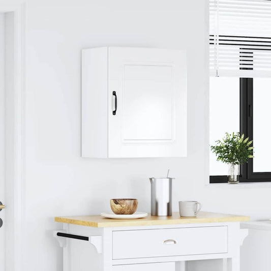 Armoire colonne gris clair, hevea, 50 x 31 x 60 cm, rangement intelligent