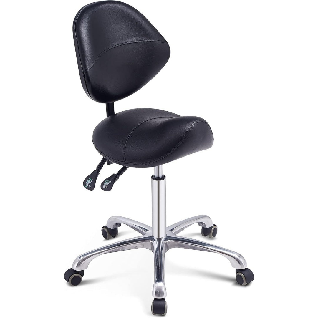 37.8 x 37.8 x 70.9 cm tabouret gris fonce pivotant
