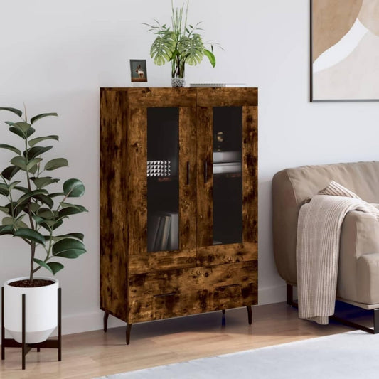 Buffet gris sobre 69.5 x 31 x 115 cm