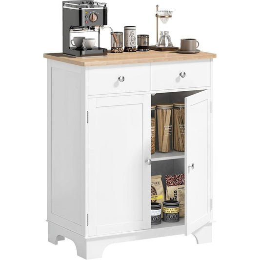 Credence gris clair metal 68 cm, rangement aspect naturel