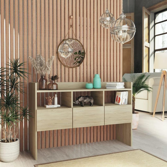 Configuration sur mesure, meuble de rangement marron en bois modulable