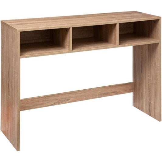Chiffonnier finition bois marron bien agence